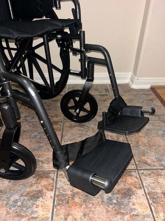 Medline 16-inch Folding Wheelchair