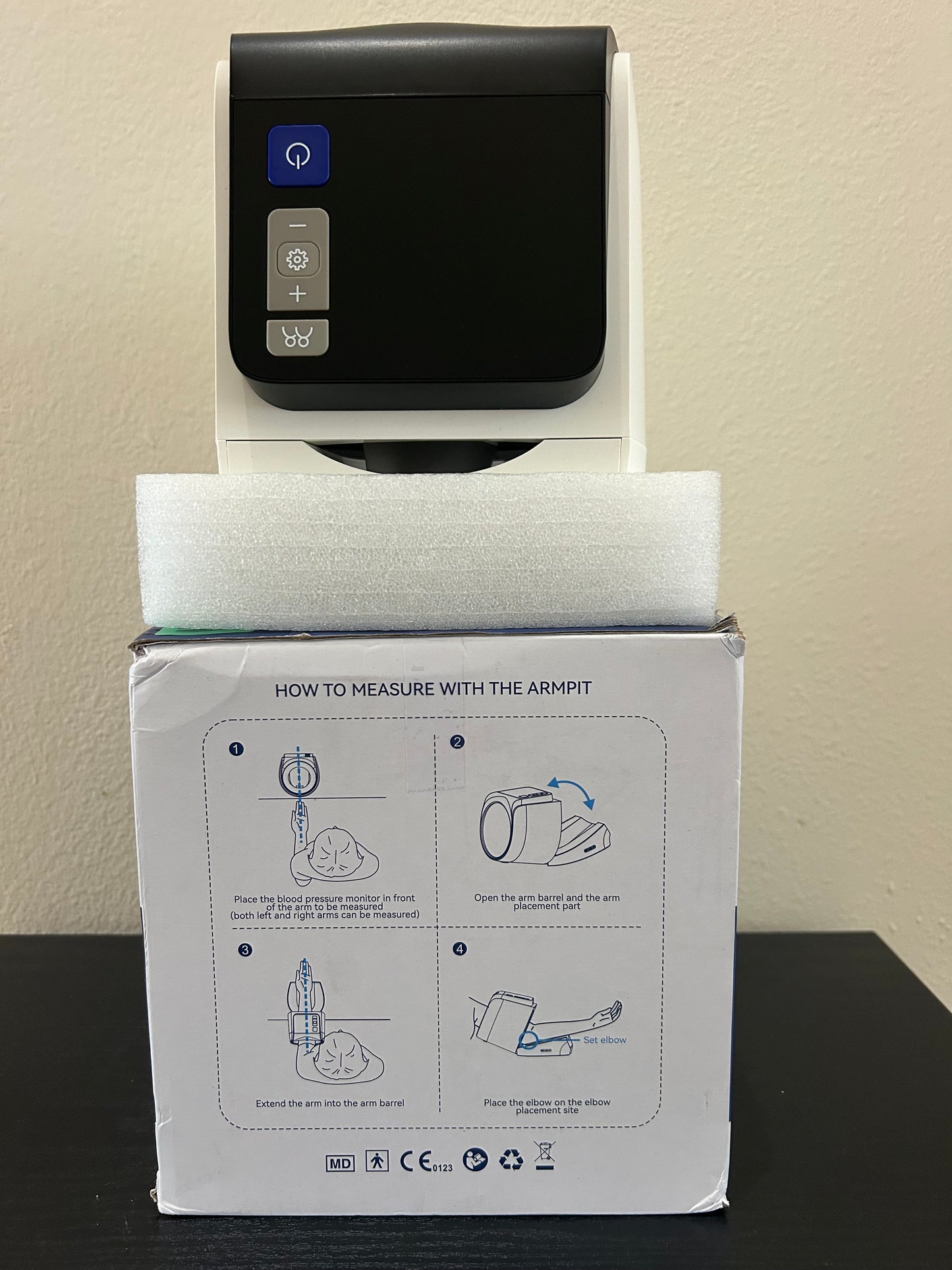 Monitor automático de presión arterial para uso doméstico