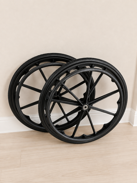 24” Replacement Rear Wheel Set for Wheelchairs – Pair