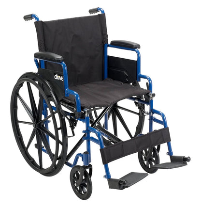 Silla de Ruedas Drive Medical 20” Posa Pies Fijos