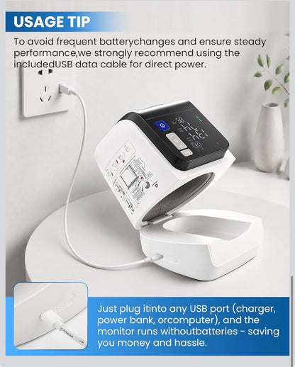 Monitor automático de presión arterial para uso doméstico