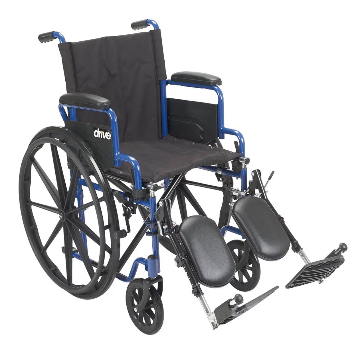 Silla de Ruedas Drive Medical 20” Posa Pies Elevadores
