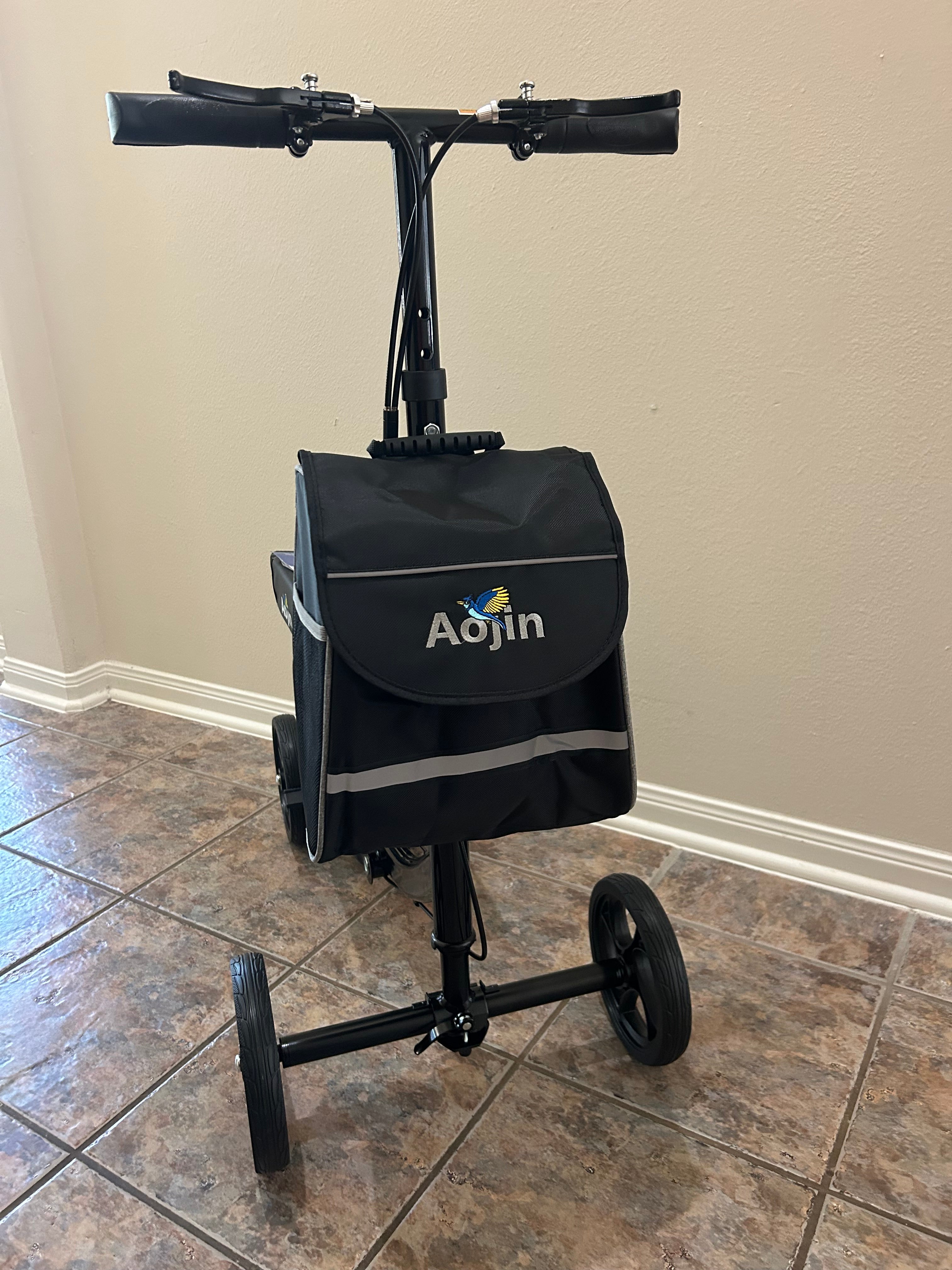 Aojin - Patinete de rodilla para adultos para lesiones en los pies