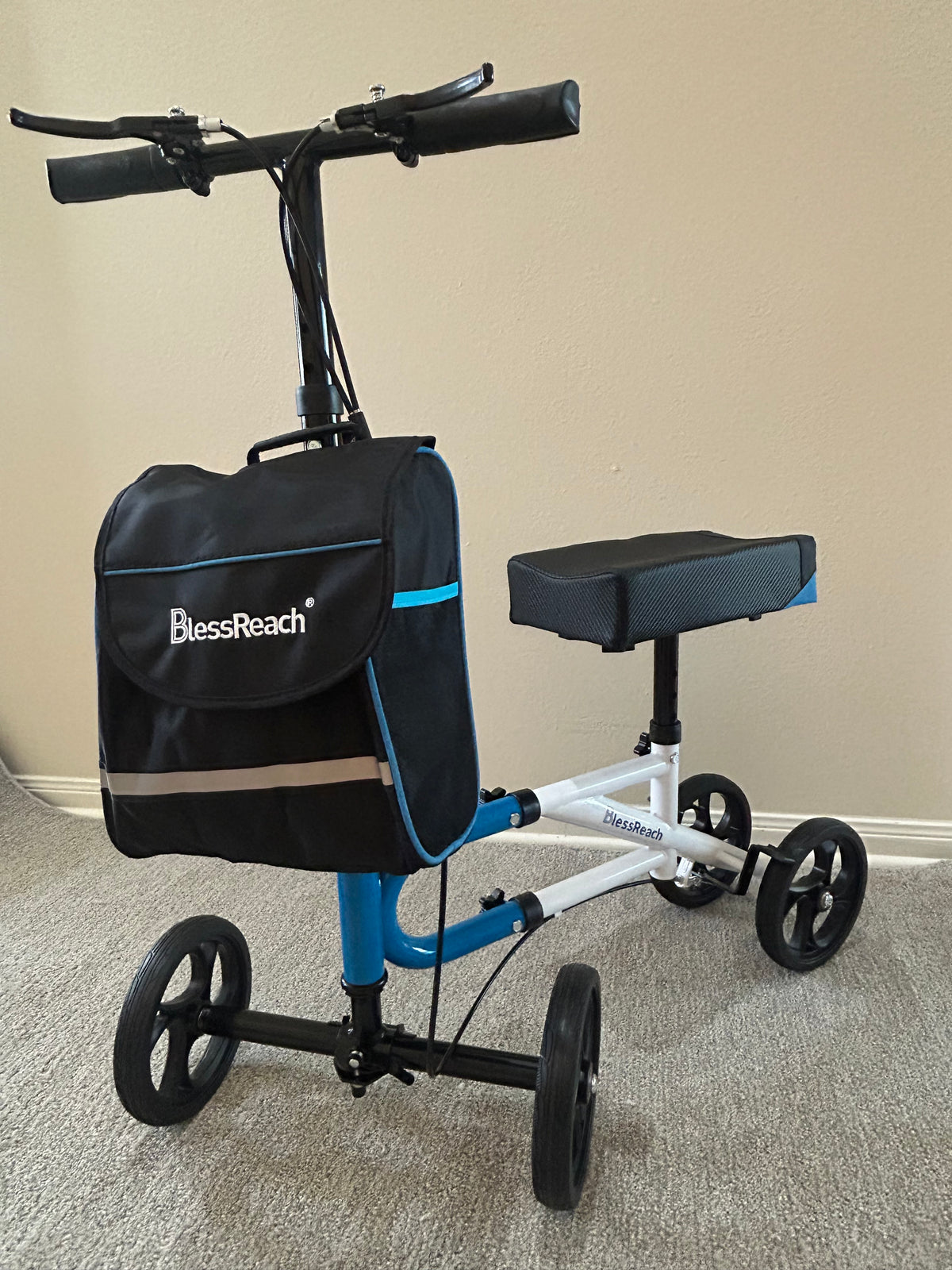 BlessReach 2111 Knee Scooter – Adjustable Knee Walker