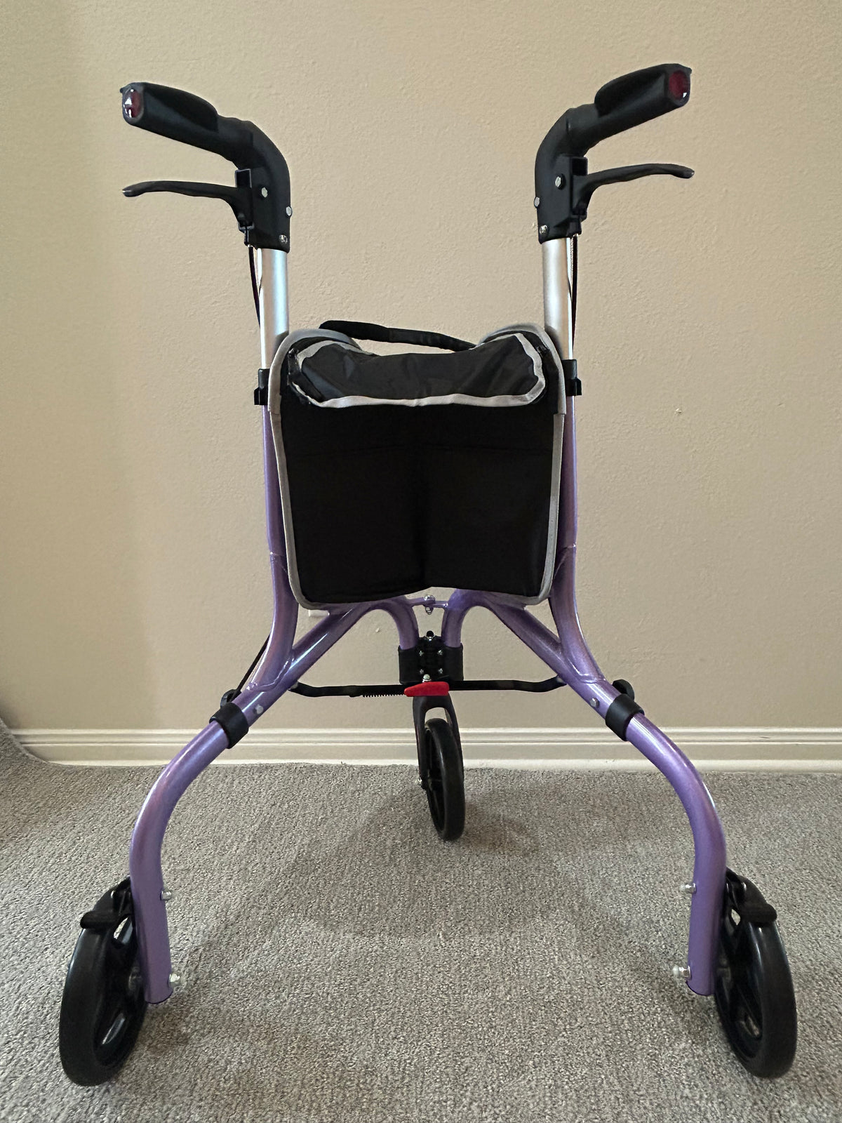 Planet Walk 3-Wheel Rollator with Storage Bag
