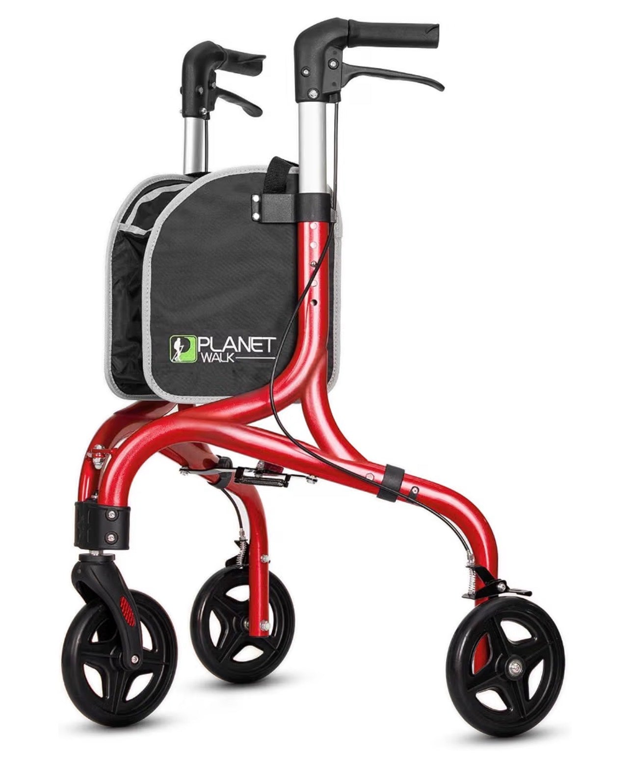 Planetwalk Premium Andador de 3 ruedas para personas mayores