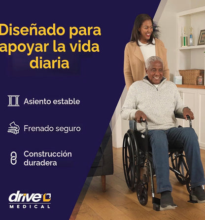 Silla De Ruedas Drive Medical Sport 18”