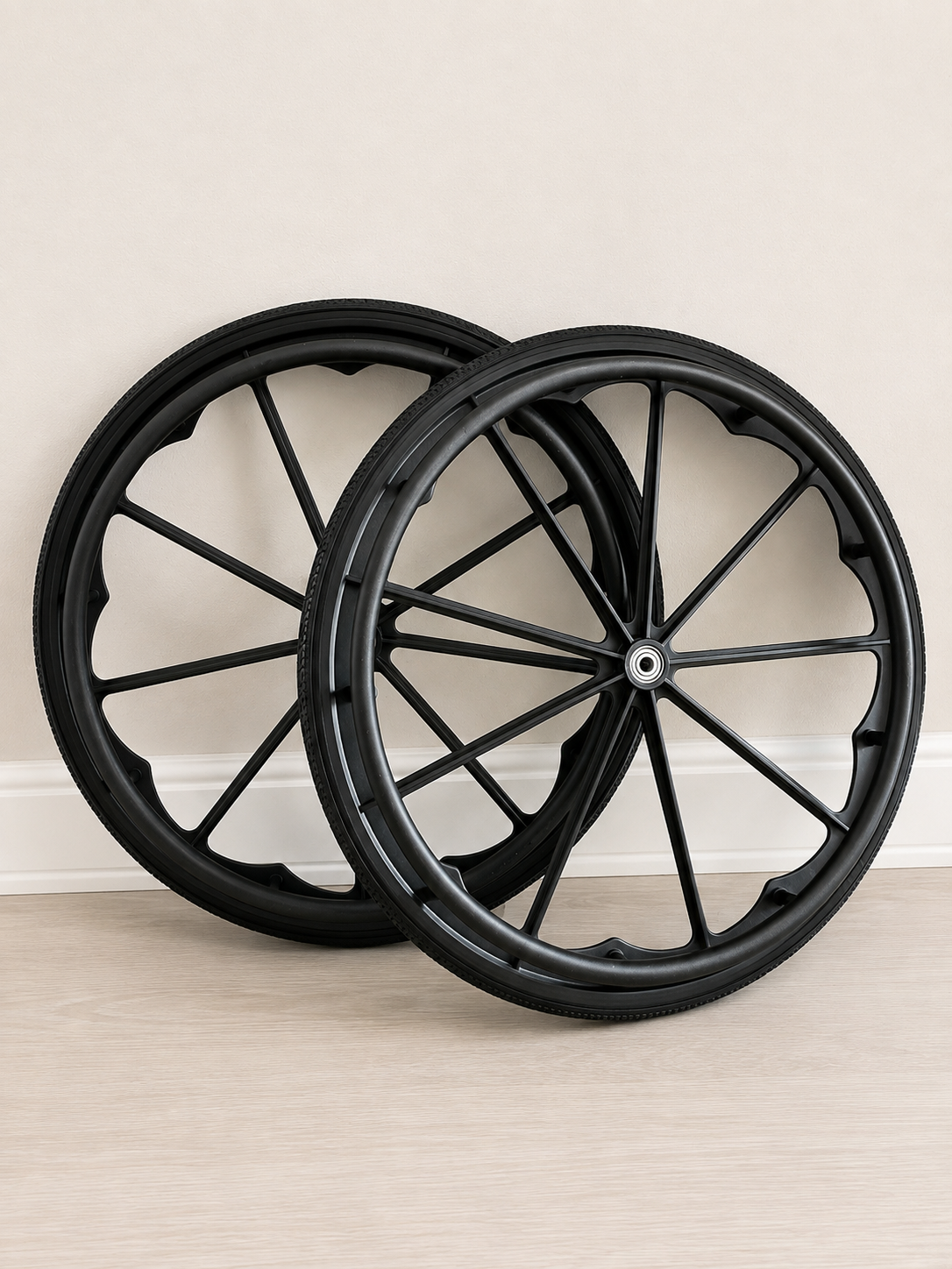 24” Replacement Rear Wheel Set for Wheelchairs – Pair