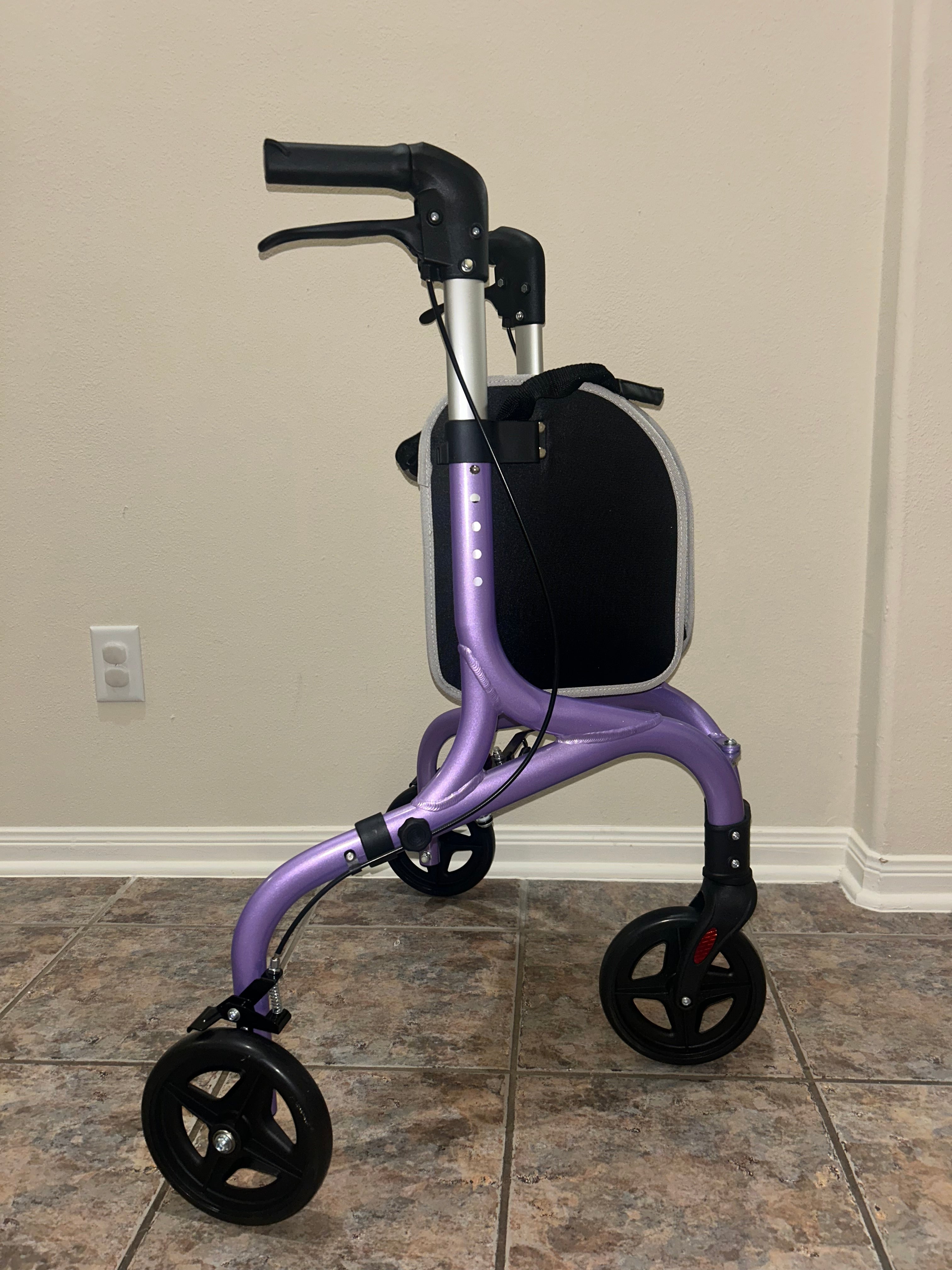 Planetwalk Premium Andador de 3 ruedas para personas mayores