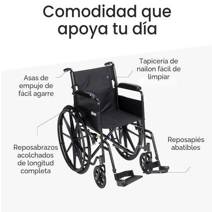 Silla De Ruedas Drive Medical Sport 18”