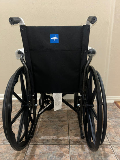 Medline Silla de ruedas plegable 16 pulgadas